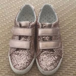 Boden golden rose sneakers size 35